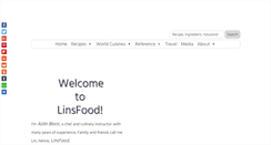 Desktop Screenshot of linsfood.com